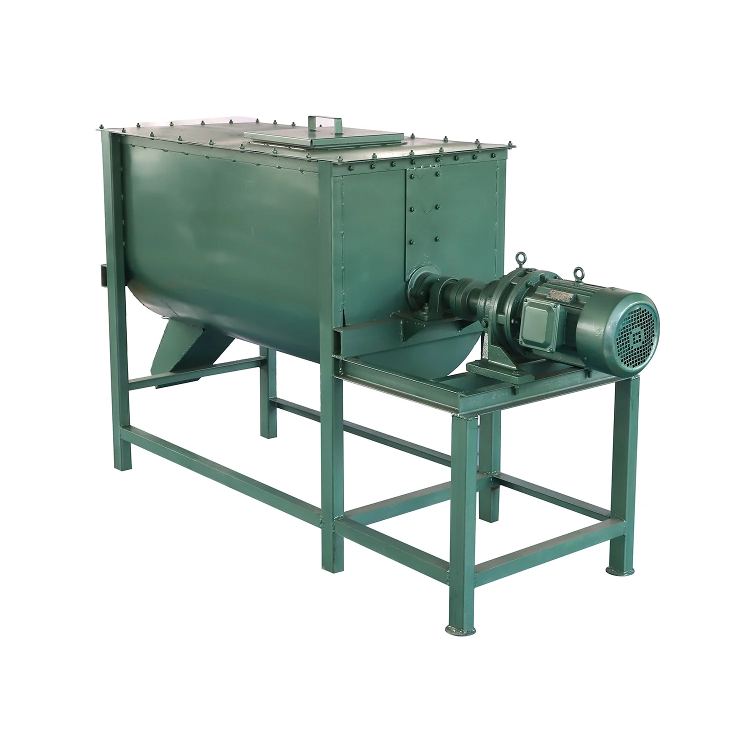 Automatic animal feed crusher and mixer hammer mill