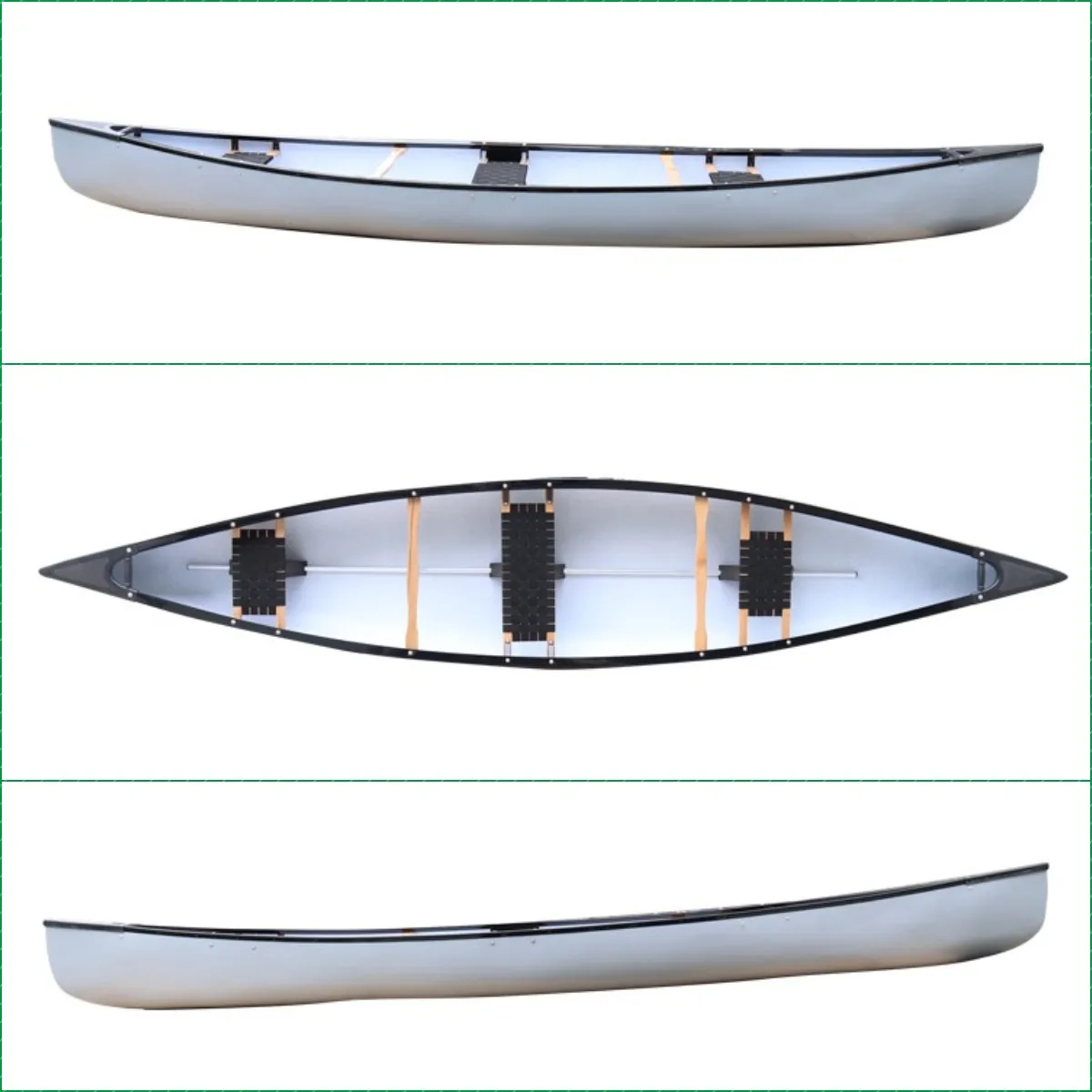 Popular Kayaks And Canoes Lightweight 3 Person Canadian Canoe Sale, High Quality Outrigger Canoe