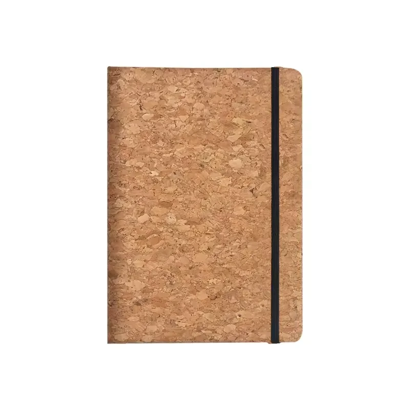Новое поступление блокнот A5 с пробкой и эластичной лентой экологически чистый прочный дневник из ПУ