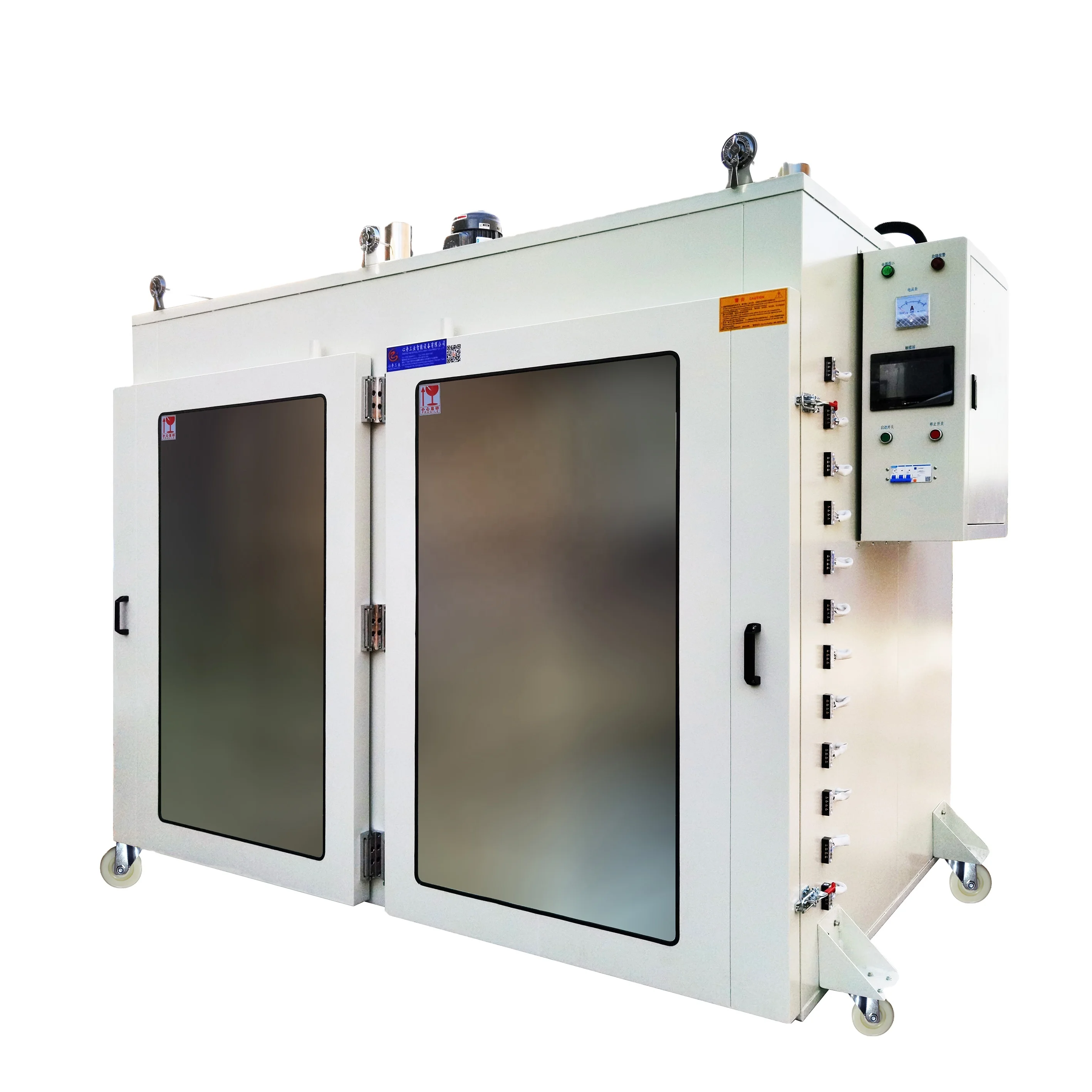 TSCO-10F Energy Saving Trolley Type Precision Hot Air Circulation Drying Oven Machine For Agriculture Fruits Mat