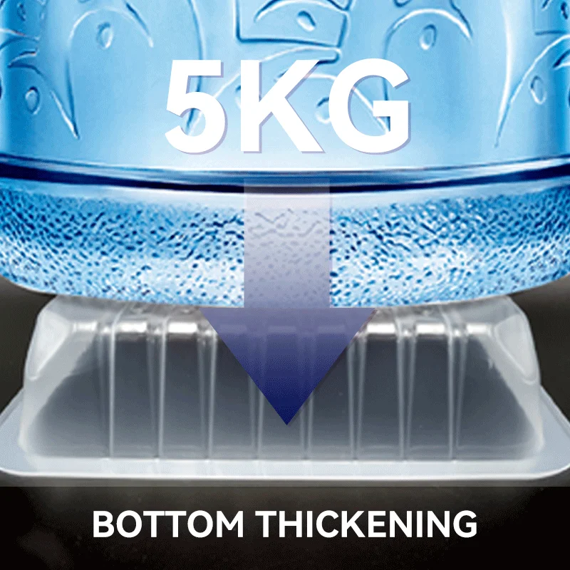 Disposable PP Heat Sealing Food Tray Map Vacuum Forming Plastic Meat Tray