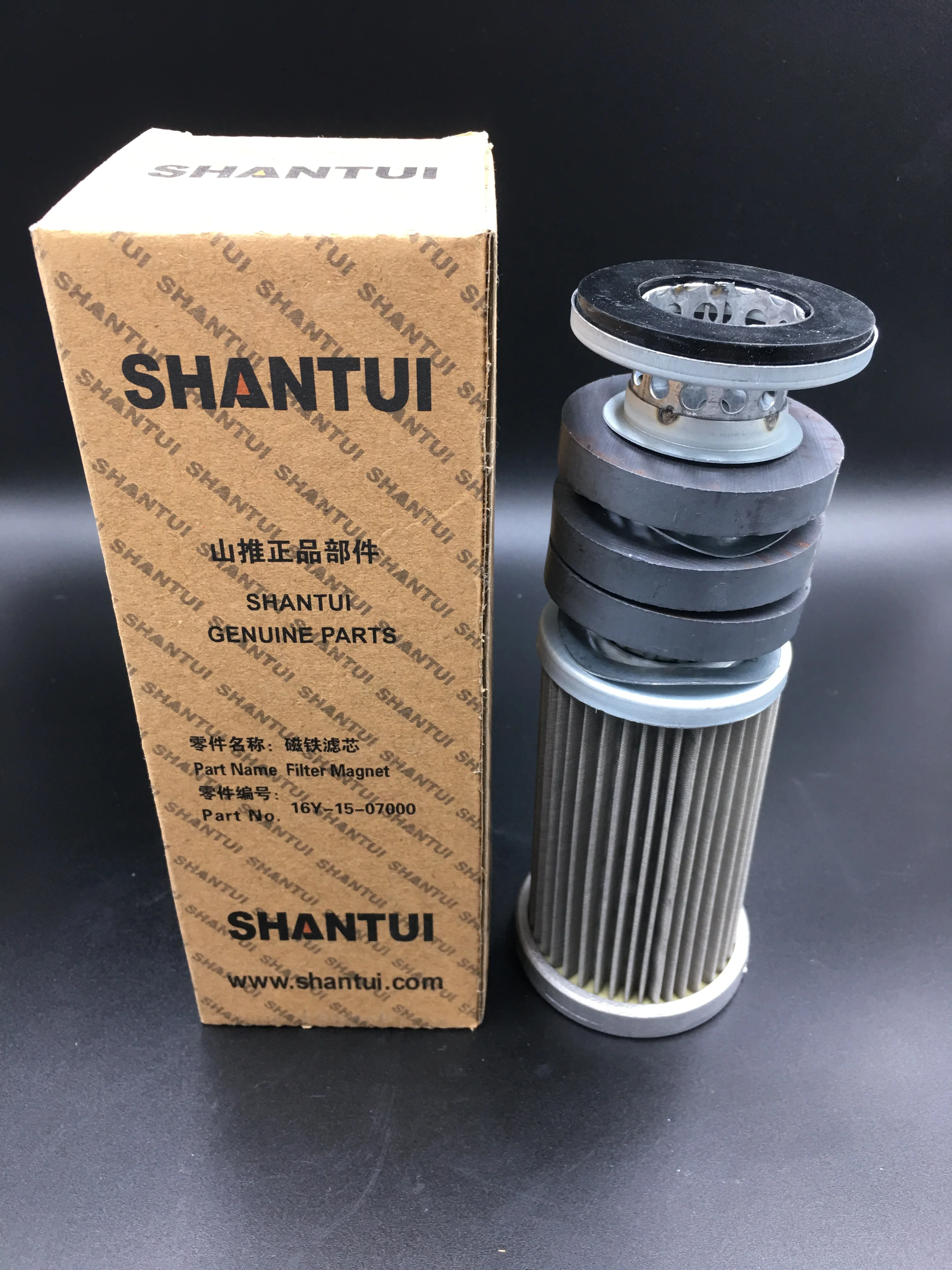 Shantui Bulldozer Spare Parts SD16 Transmission Filter Element 16Y-15-07000