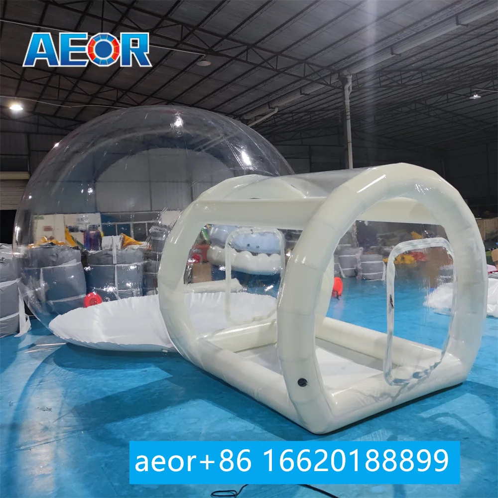 inflatable bubble house for kids outdoor inflatable bubble house, transparent camping