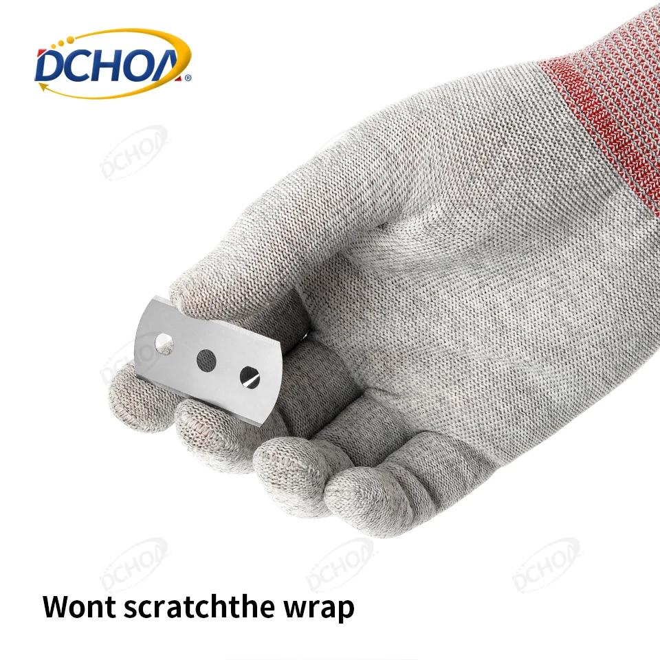 DCHOA Vinyl Wrap Carbon Fiber Gloves Anti-Static Gloves for PPF Window Tint Tools Kit