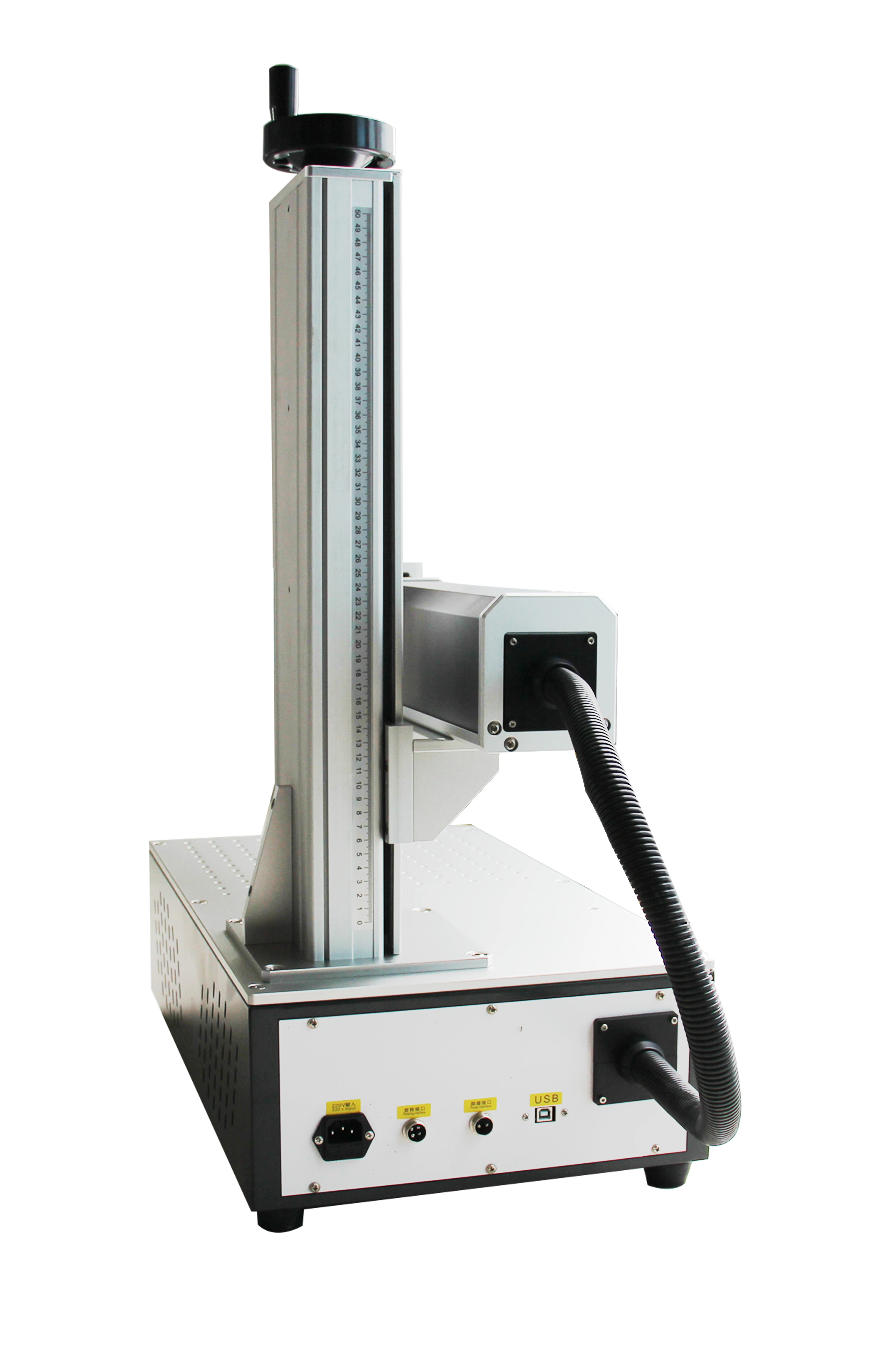 Cheap 30QS Fiber Laser Marking Machine Metal Laser Engraving Machine in Store Min Laser Engraver Sino Galvo High Speed Scanner