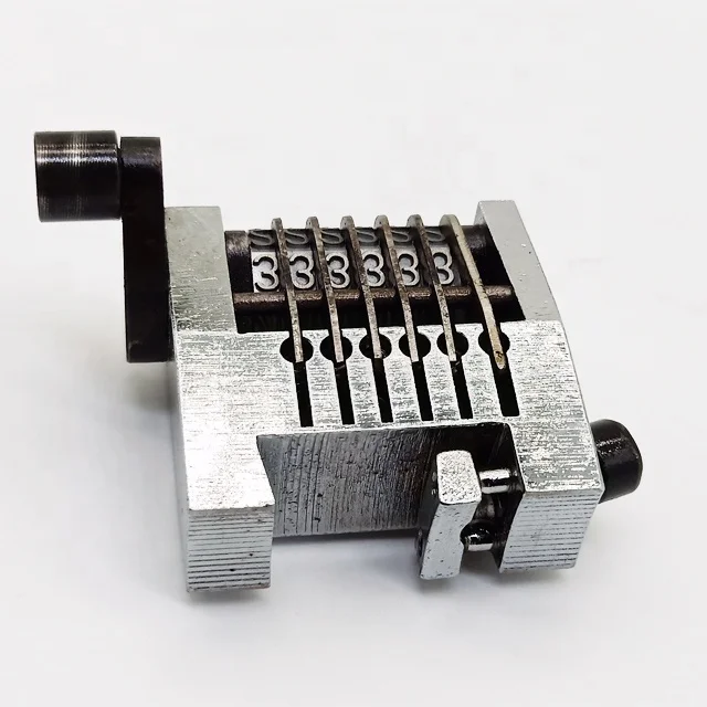 small frame 7digit  printing Rotary numbering head