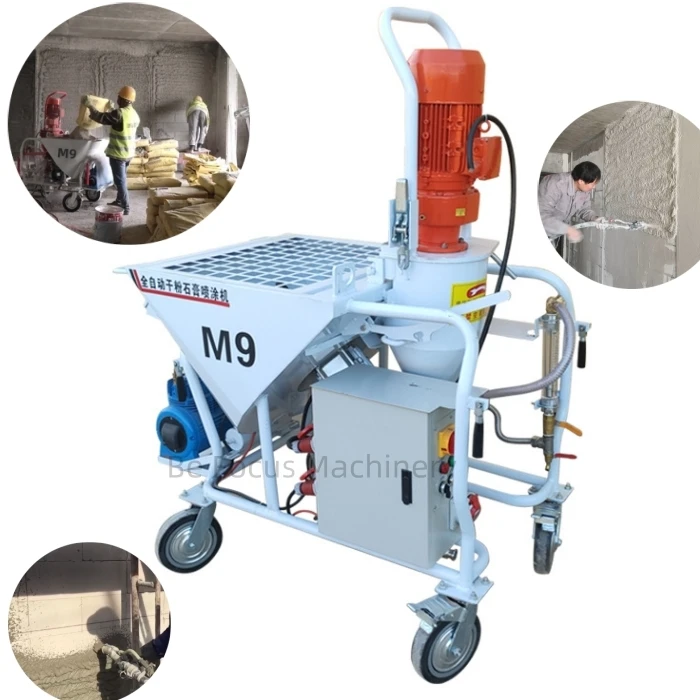 Pft Internal Wall Automatic Gypsum Plaster Cement Spray Machine