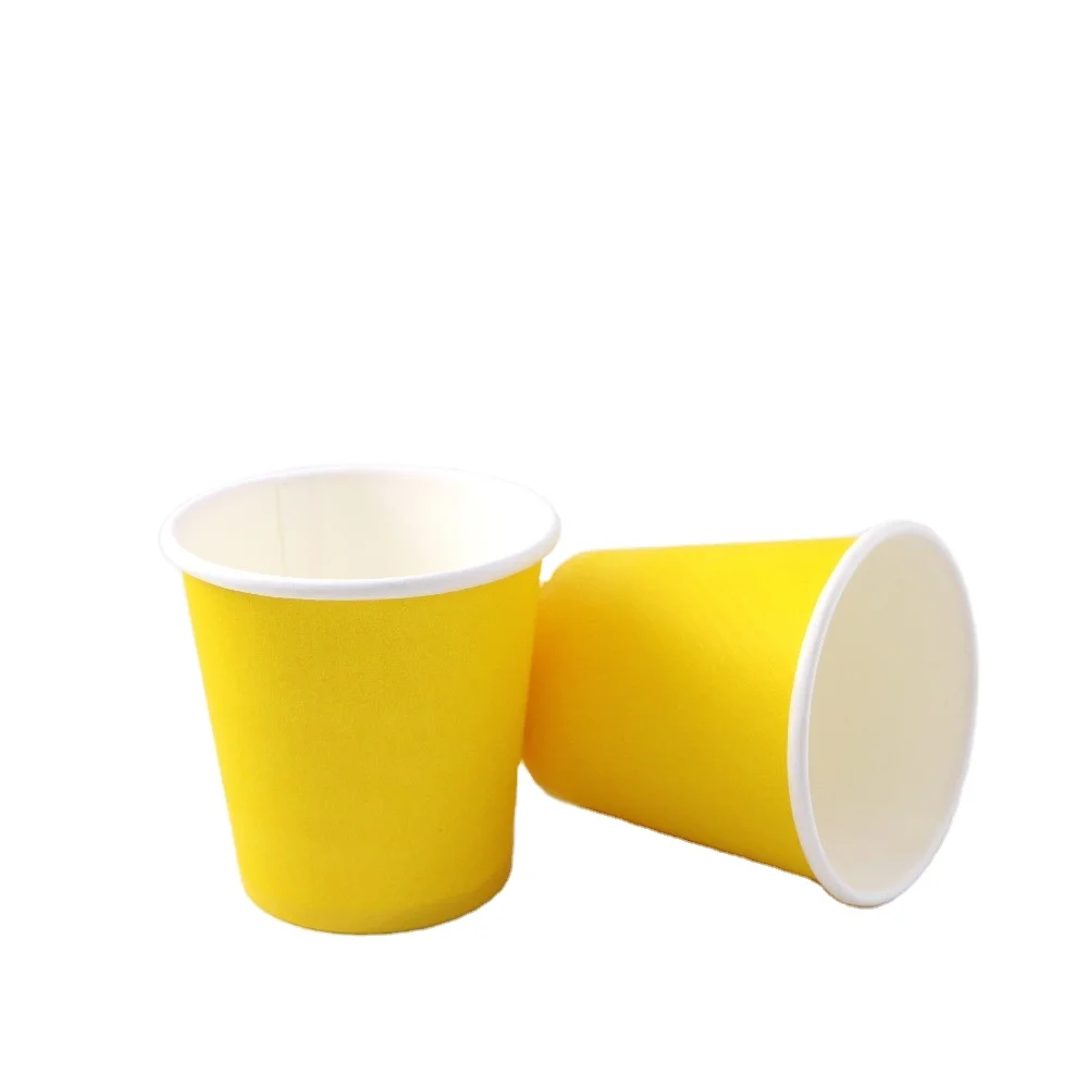 Hot sale  manufacturer China YiNuo colorful paper cup for soft drink for the party