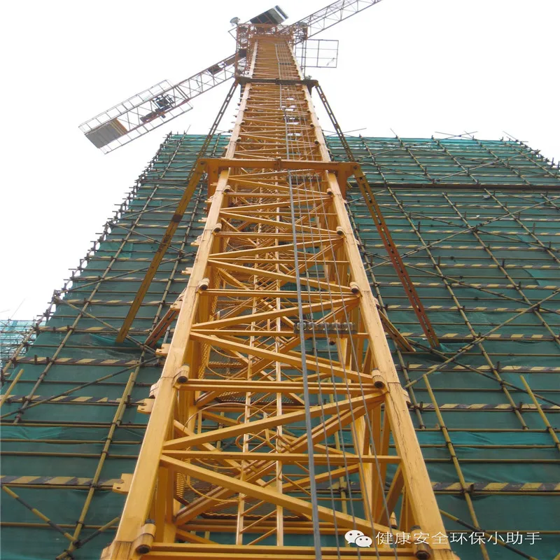 china tower crane 5 ton tower crane QTZ63 shipped from China factory