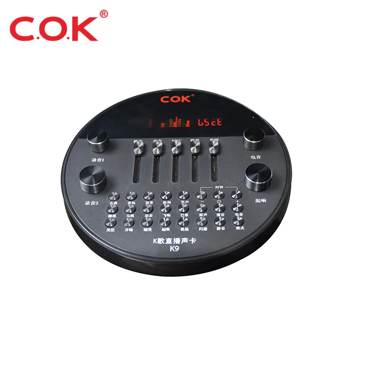 2 ch external 3.5mm micro usb slot interface home blue tooth karaoke mesa de som for  live  audio sound card  recording