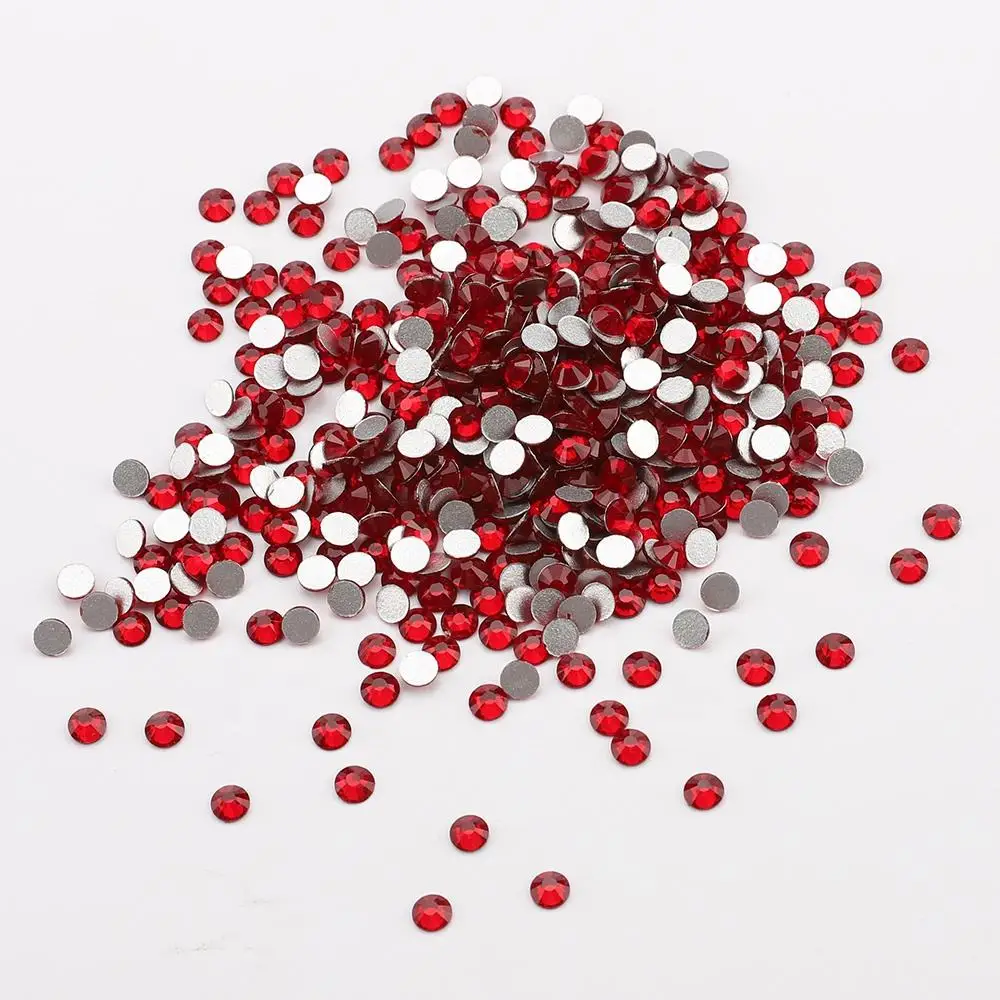 Honor of crystal SS4 Siam Non Hot Fix Rhinestones Cristal Stone Flat Back for clothes