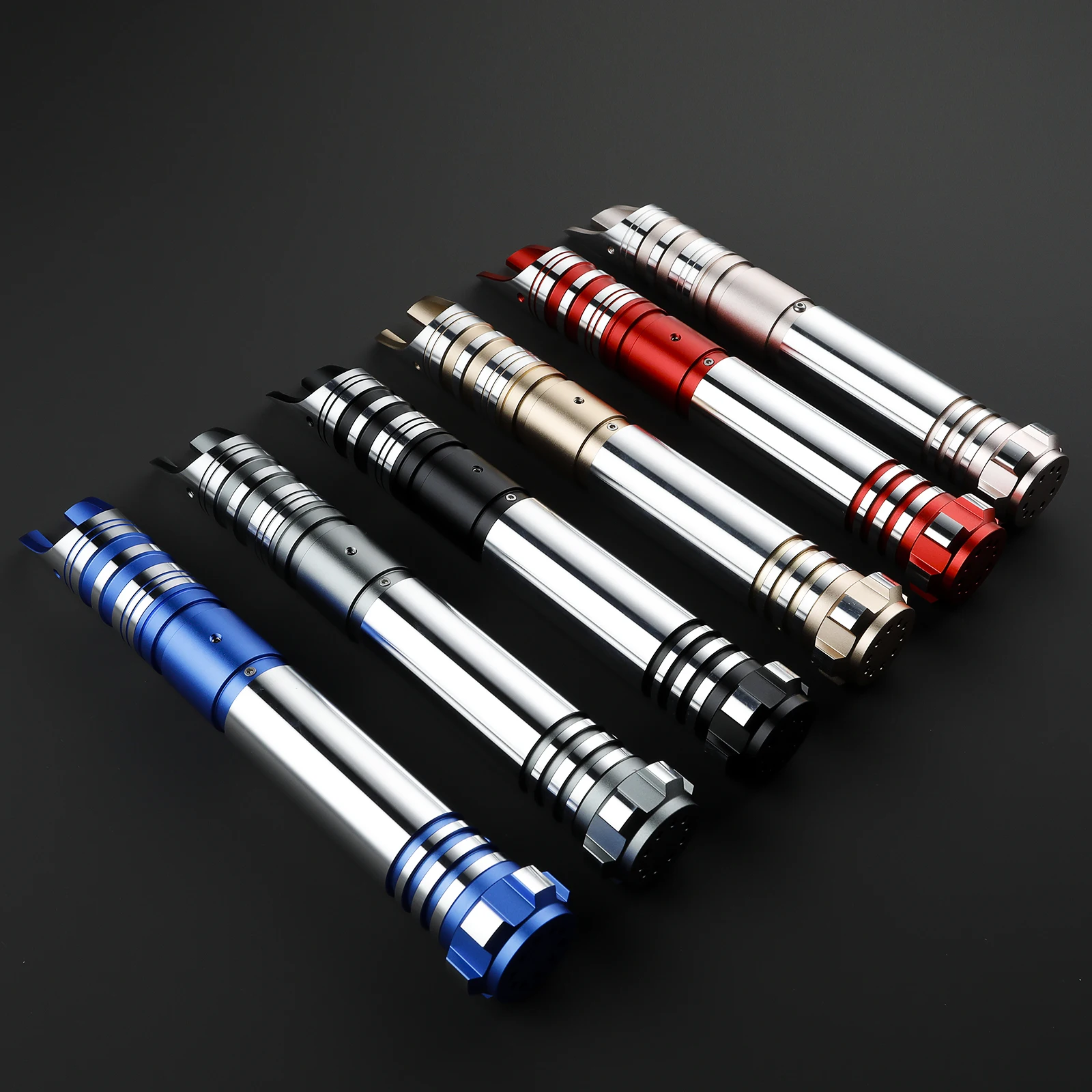 SW SABER  Lightsaber Metal Hilt With RGB Changing Colors Sound Effects Proffie Neopixel Saber Light-Up Light Saber Toys