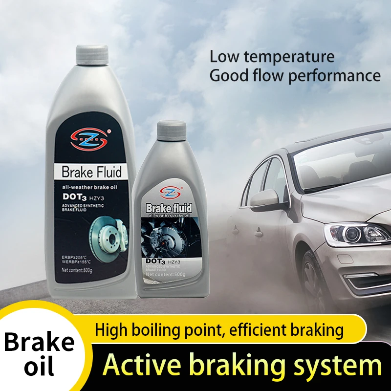 Advanced High Temperature Synthetic Brake & Clutch Fluid Dot3 Heavy Duty Brake Fluid