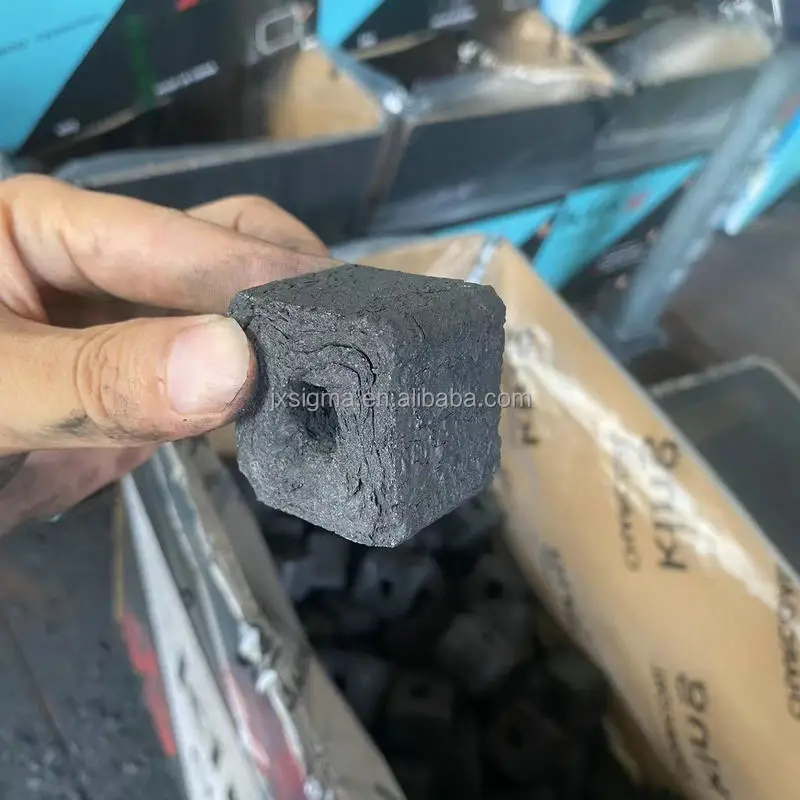 Nanchang Sigma Smokeless Made From 100% Bamboo Sawdust Square Bamboo Shisha Hookah Charcoal