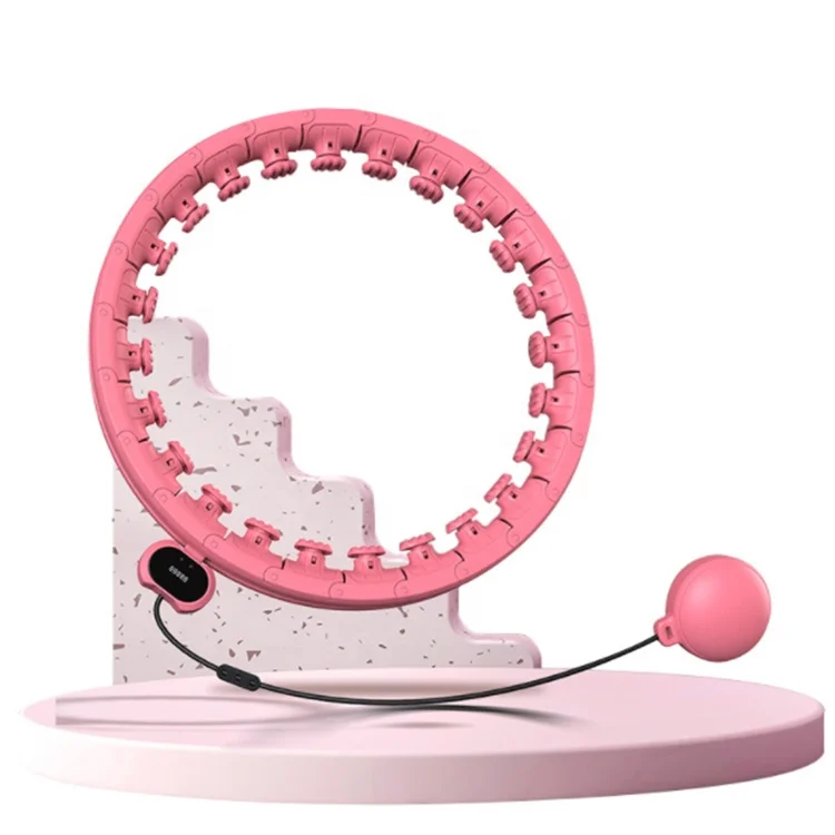 Fitness Smart Adults Adjustable Weighted Detachable Intelligent Hula Hooping Manufactures With Counter