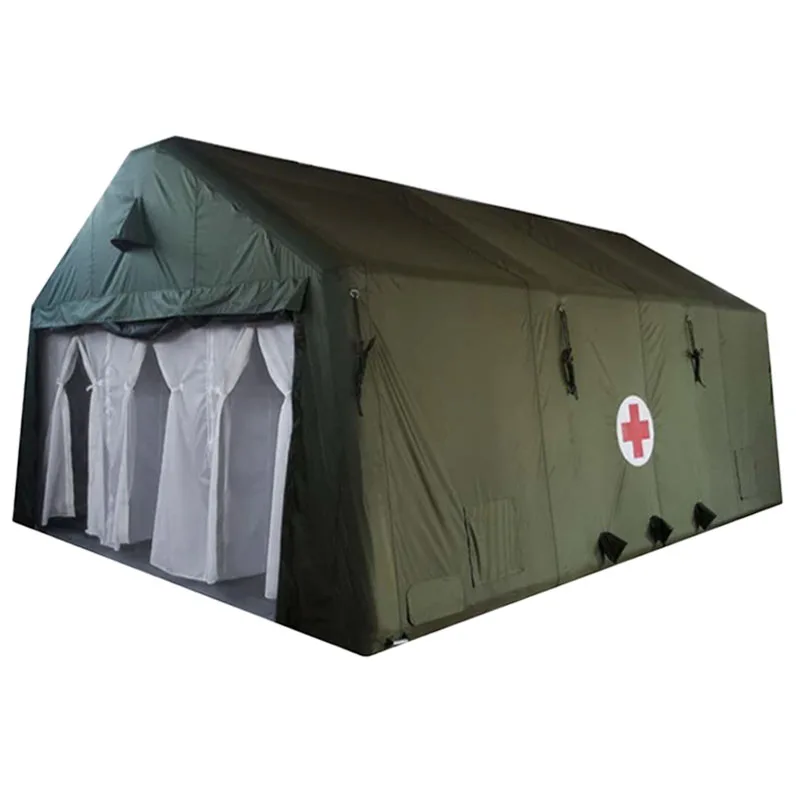 European style public decontamination tent outdoor shower emergency fire disinfection chemical prevention inflatable tent