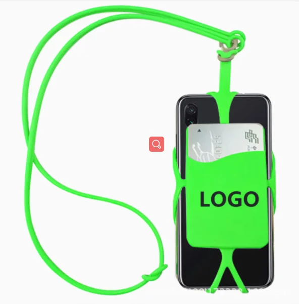
Colorful Phone Security Neck Strap Mobile Phone Harness Silicone Rope Lanyard mobile phone neck strap hang rope 