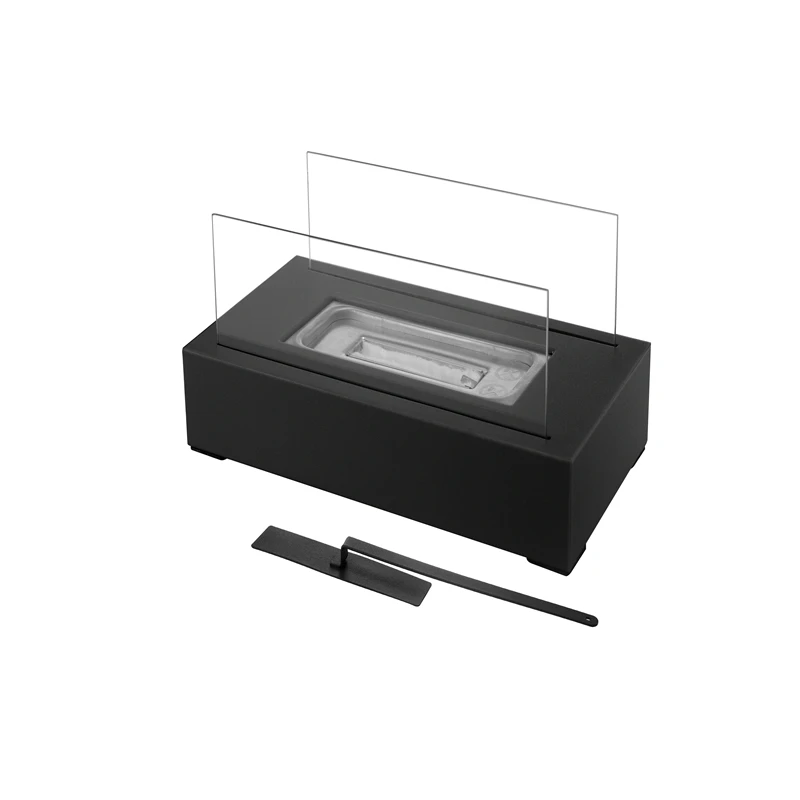 China Factory Ventless Indoor Outdoor Stainless Steel Decoration Fireplace