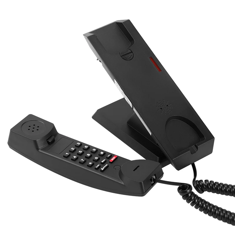 2023 New design hotel phone slim hotel telephone for star hotels with two service buttons