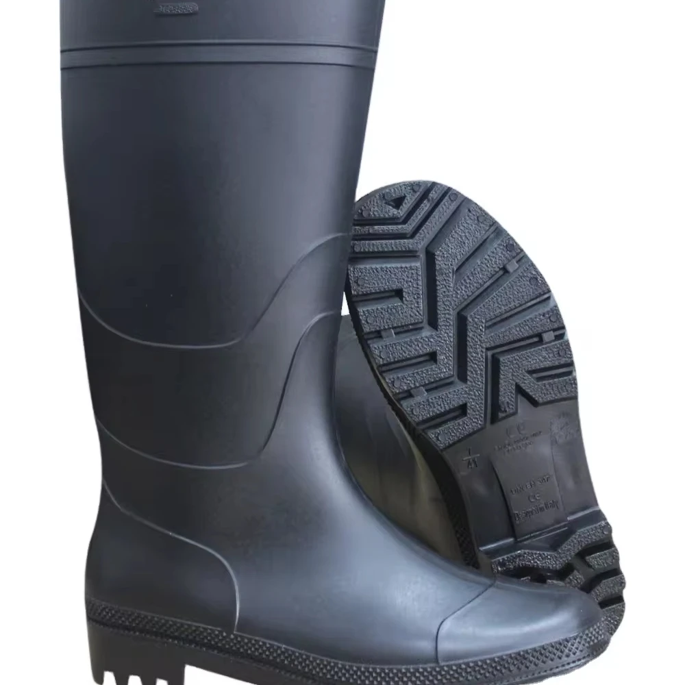 Safety Rubber RainBoots Waterproof Rain Boots for Men