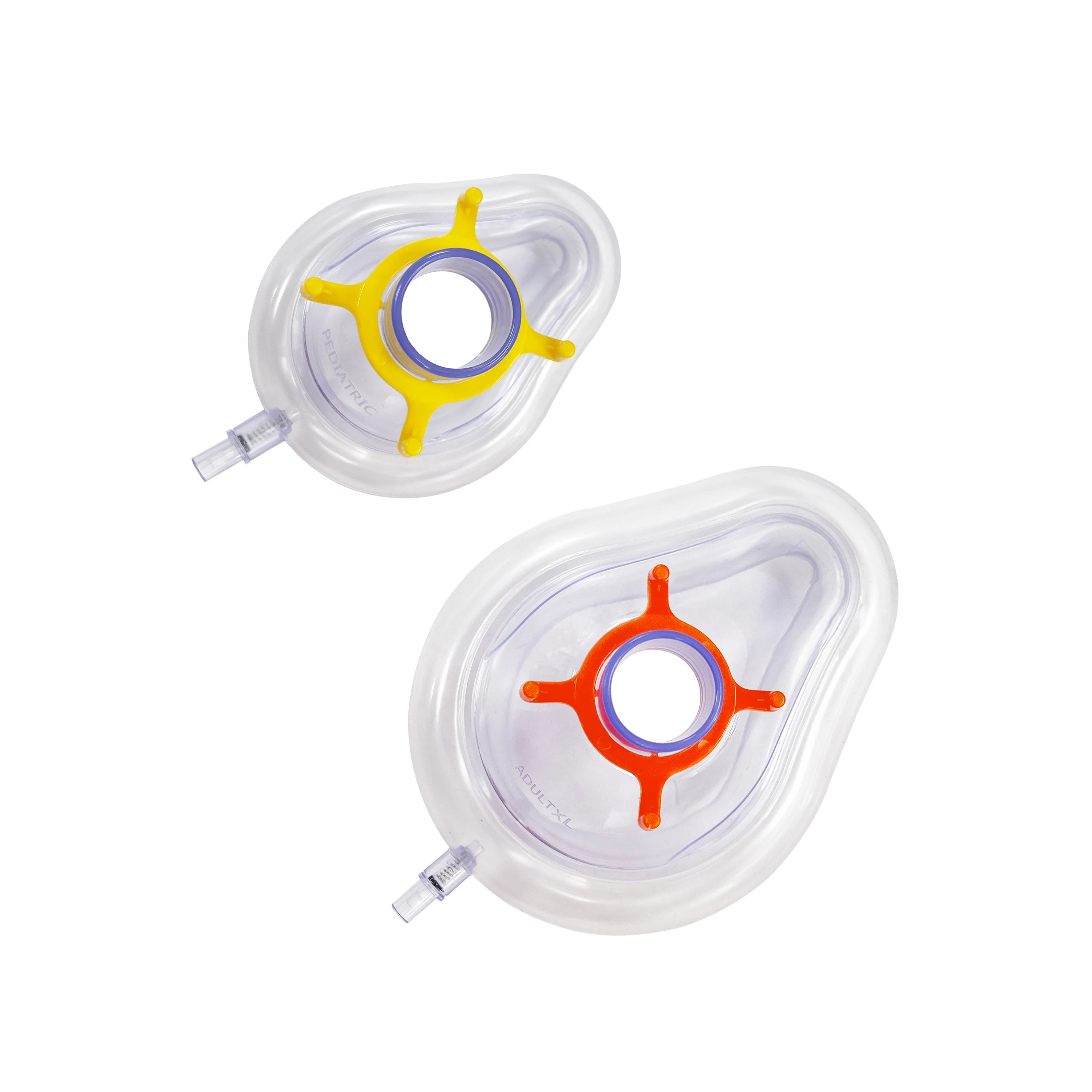 Anesthesia Machine Medical Consumables PVC Anesthesia Oxygen Mask