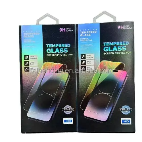 Single  package  for 2.5D 9H Glass For iPhone 15 plus 14 Pro max 13 mini 12 Pro X XS MAX 8 PLUS Screen Protector Tempered Glass
