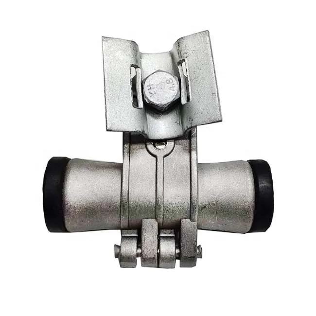 Dead End Metal Pole Bracket for Cable Storage Bracket Suspension Clamp