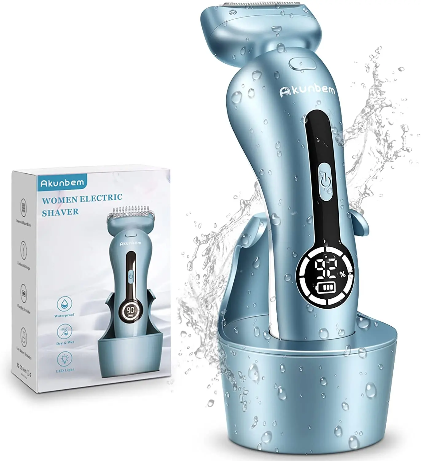 Women Home Hair Remover Full Body Use Waterproof Electric Body Hair Trimmer To Charge Professional Razors