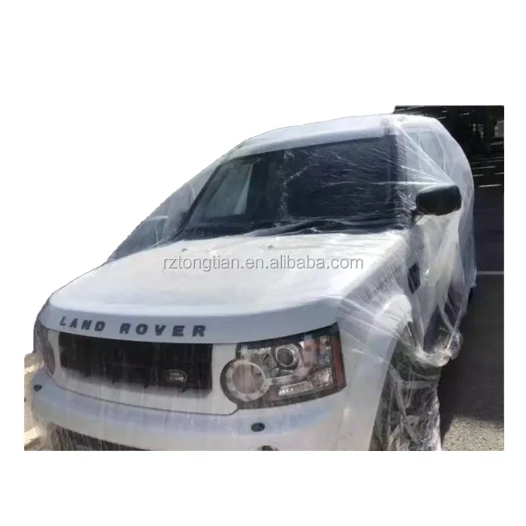Прозрачный дешевый пластиковый чехол для автомобиля SUV водонепроницаемый с полным