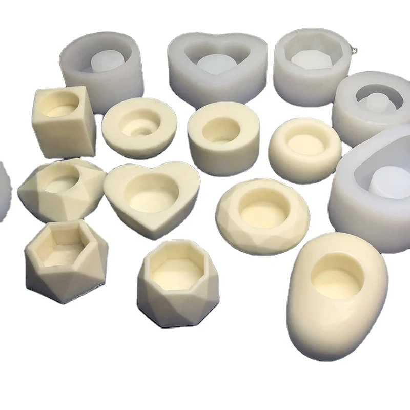 Декоративная силиконовая форма для подсвечника горшка изготовления горшков растений цветов