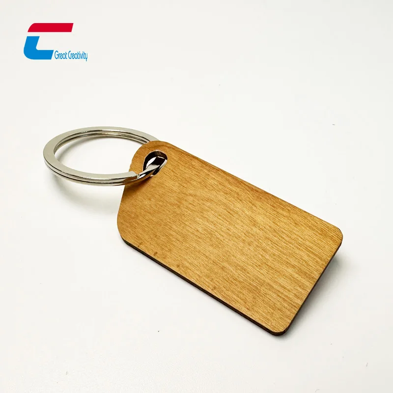 Bible Verse Card NFC Keychain Christian Wooden Engraved Keychain Bible Verse Keychain