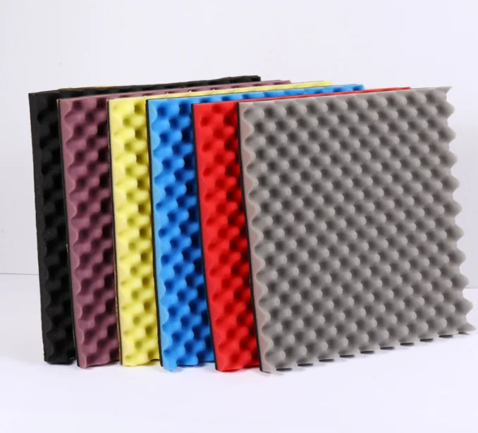 OEM Acceptable Acoustic Absorber 3D Acoustic Diffuser Wall Panel Which Made By EVA Foam Material