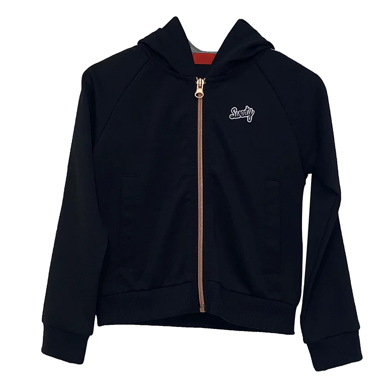 
SS2021 Girls fashion best sell hoody long sleeves ponte fabric relux tape 