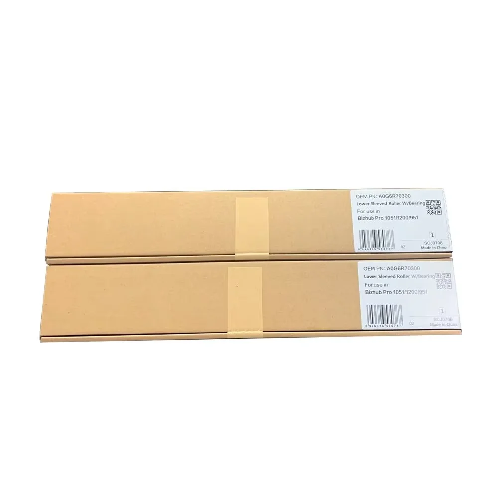 CET High Quality Copier Spare Part A0G6R70300 Fuser Lower Roller Pressure Roller With Bearing For Bizhub 951 1051 1200 1052 1250