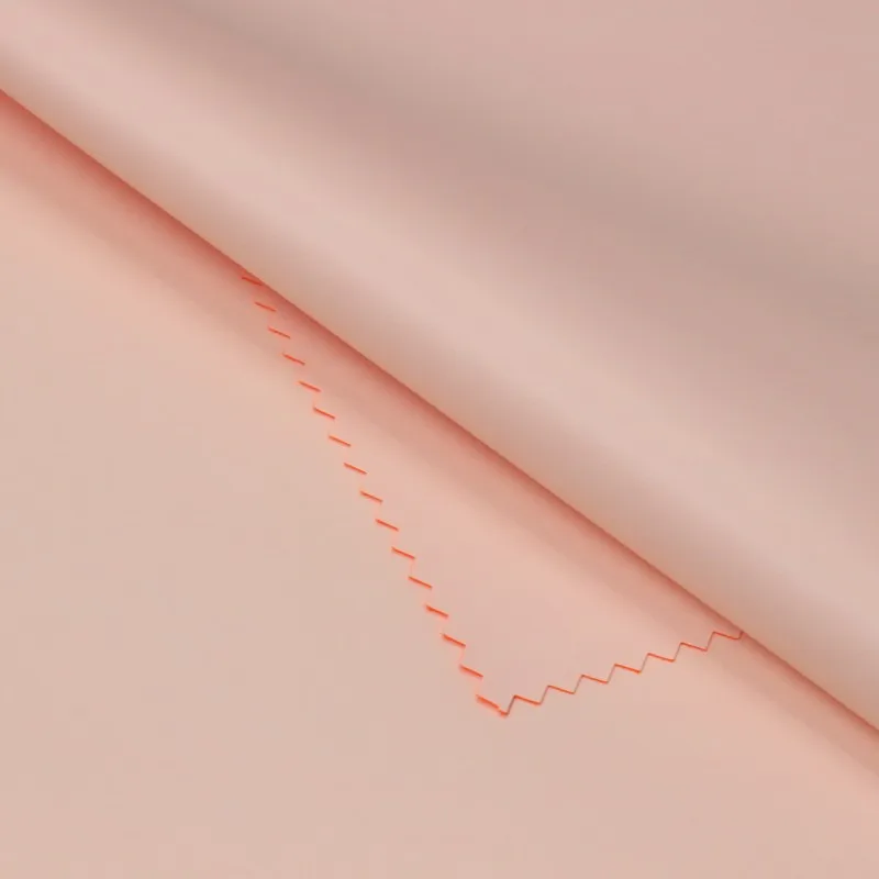 100% POLY 300D Dty Oxford Transfer TPU Plain Fluorescent orange for Outdoor fire-fighting clothes