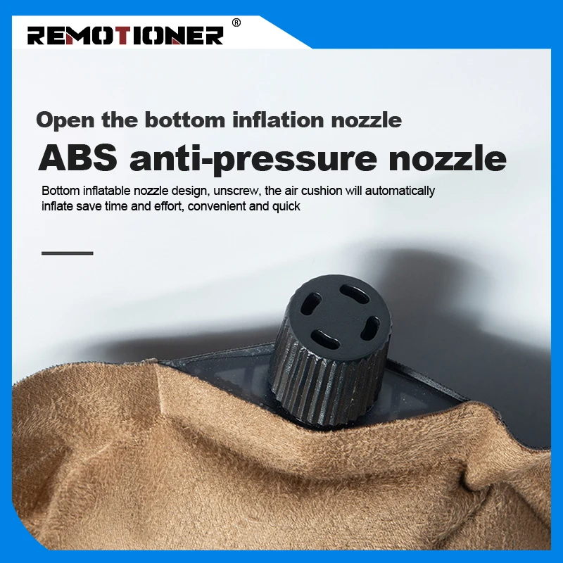 New Suede Automatic Inflatable Outdoor Portable Sleeping Pad Mattress Self-inflating Camping Mat