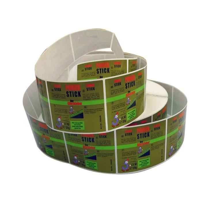 CT-130 Customized  printing Full Color PVC/Paper/PET adhesive label