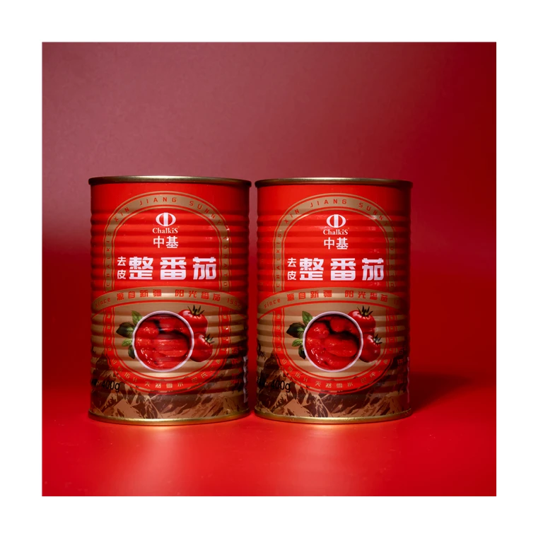 High Quality Canned Tomato Paste 70g*50 Tins Tomato Saucer Brix 28-30% From China Factory