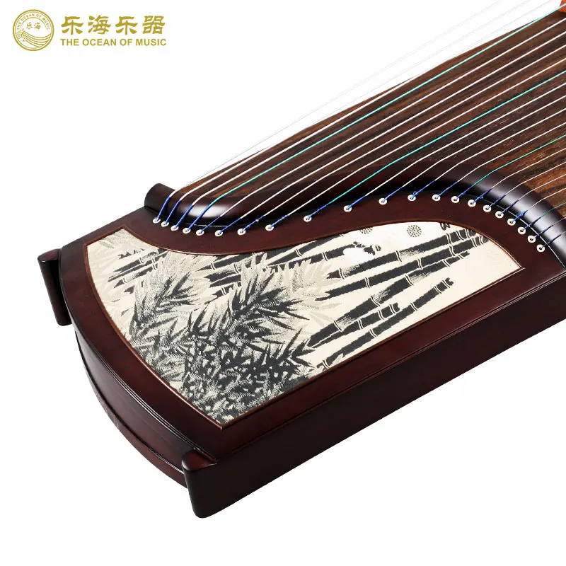 
Lehai Guzheng piano beginners entry test practice imitation walnut bamboo rhyme Guzheng musical instrument DB11ZS-ZL 