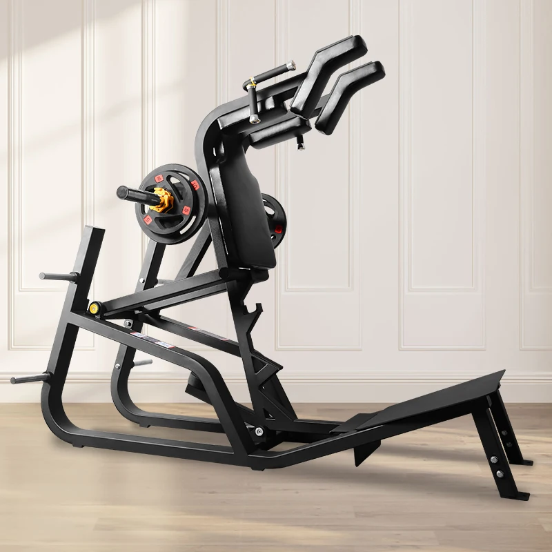 Gym Equipment V Squat Plate Loaded Fitness Equipment Hip Glute Drive Commercial Super Squat Machine
