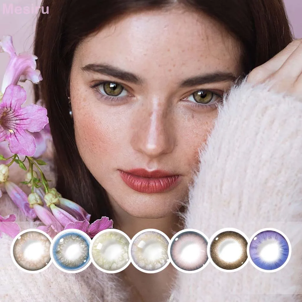 Hot OEM/ODM Mesiru Wholesale Circle Lentilles de Contact de Couleur Eye Contact Lenses Color Contact Lens