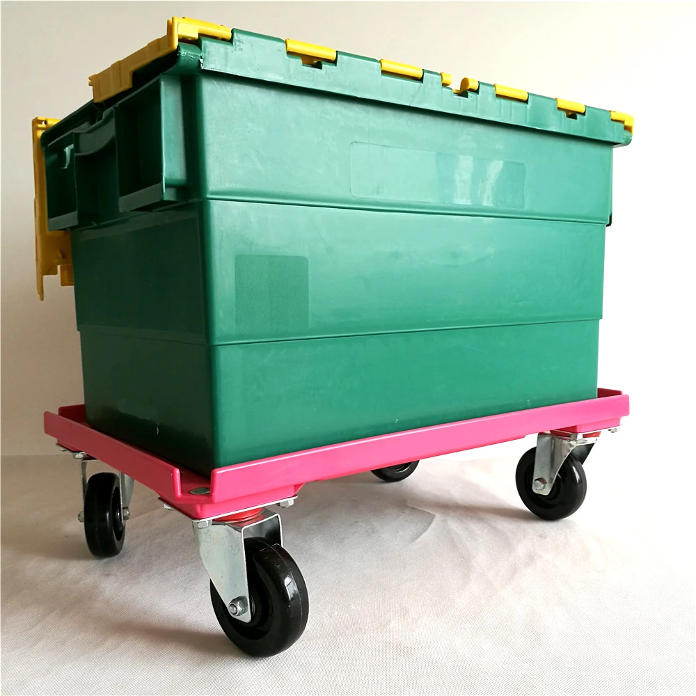 70L Moving Plastic Solid Transporting Crate large square turnover tote bin