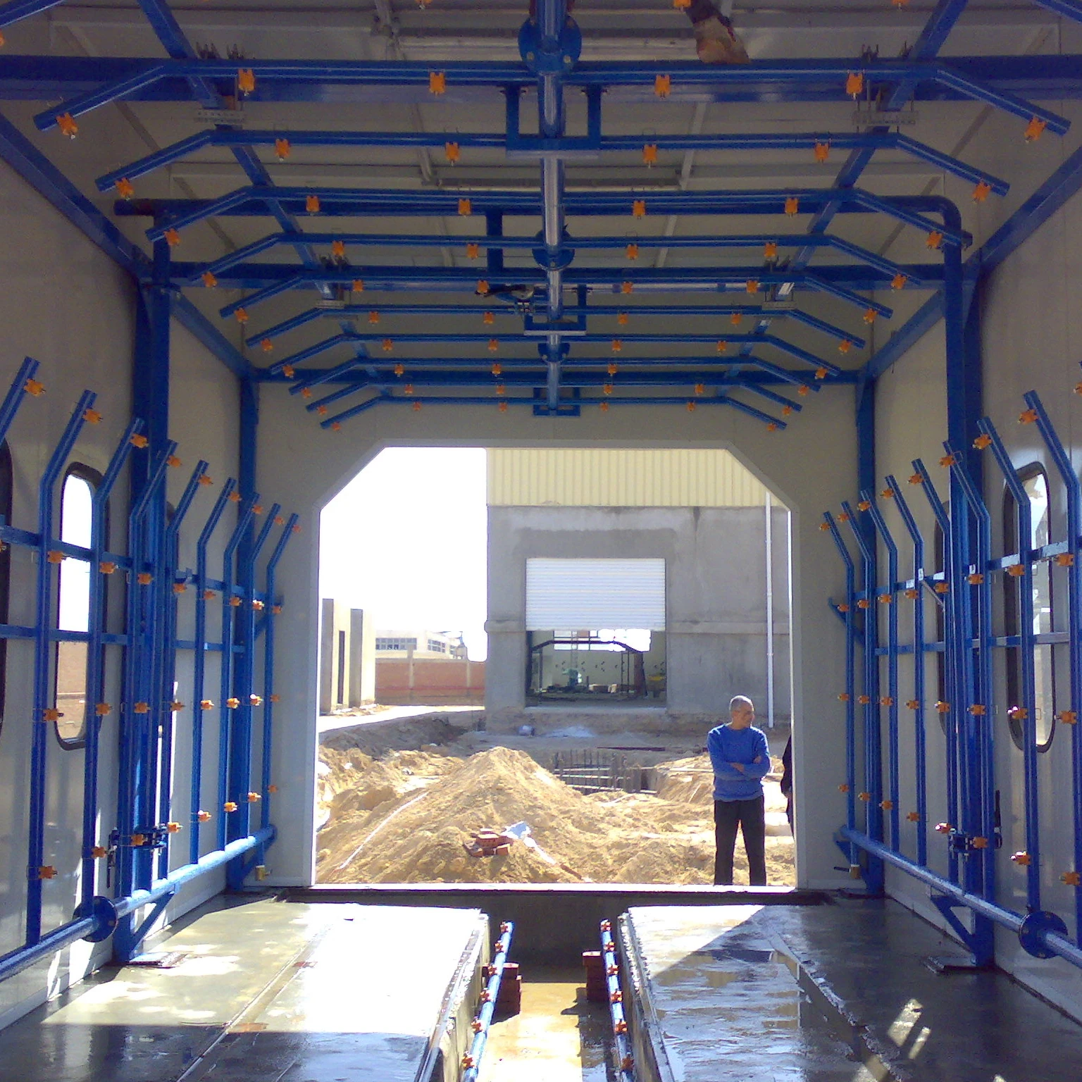 Raining inspection channel auto Shower Tester Booths Vehicle Shower Testing Booth China manufacturer