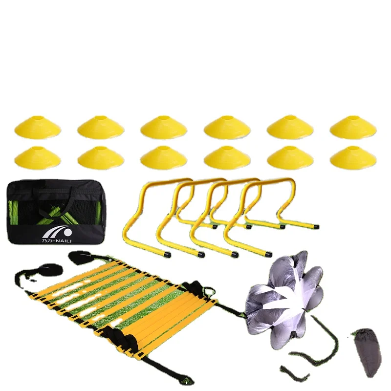 Оптовая продажа с фабрики, высокое качество, многофункциональный Тренировочный Набор для игры в футбол, регулируемый Тренировочный Набор