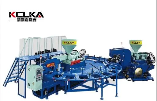 Автоматическая машина для литья под давлением с двойным цветом из пвх.