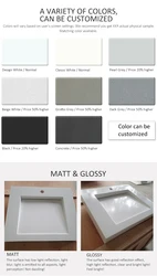 Marble Stone Basin double sink bathroom sink Artificial Stone hotel Sink double long