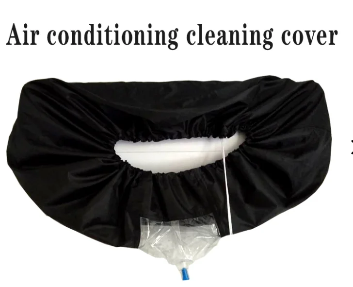 Waterproof PVC Air Conditioner Service Bag for Manual Home AC Units Air Conditioner Cleaning Cover