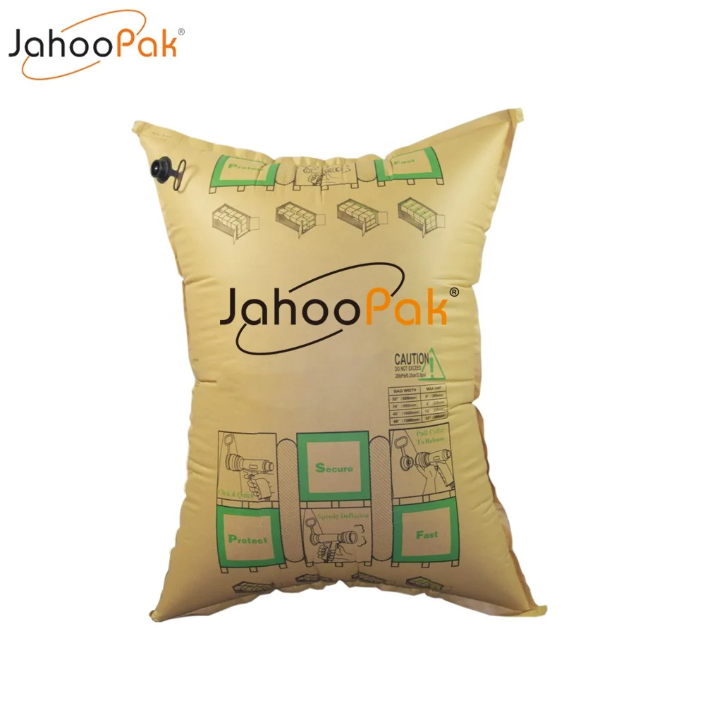 Надувной грузовой безопасности крафт Воздуха Dunnage мешок для 20ft контейнер