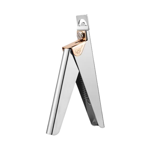 Nail Color Titanium French U-Shaped Scissors Nail Tools Stainless Steel Straight Scissors For Trimming Nail Pieces