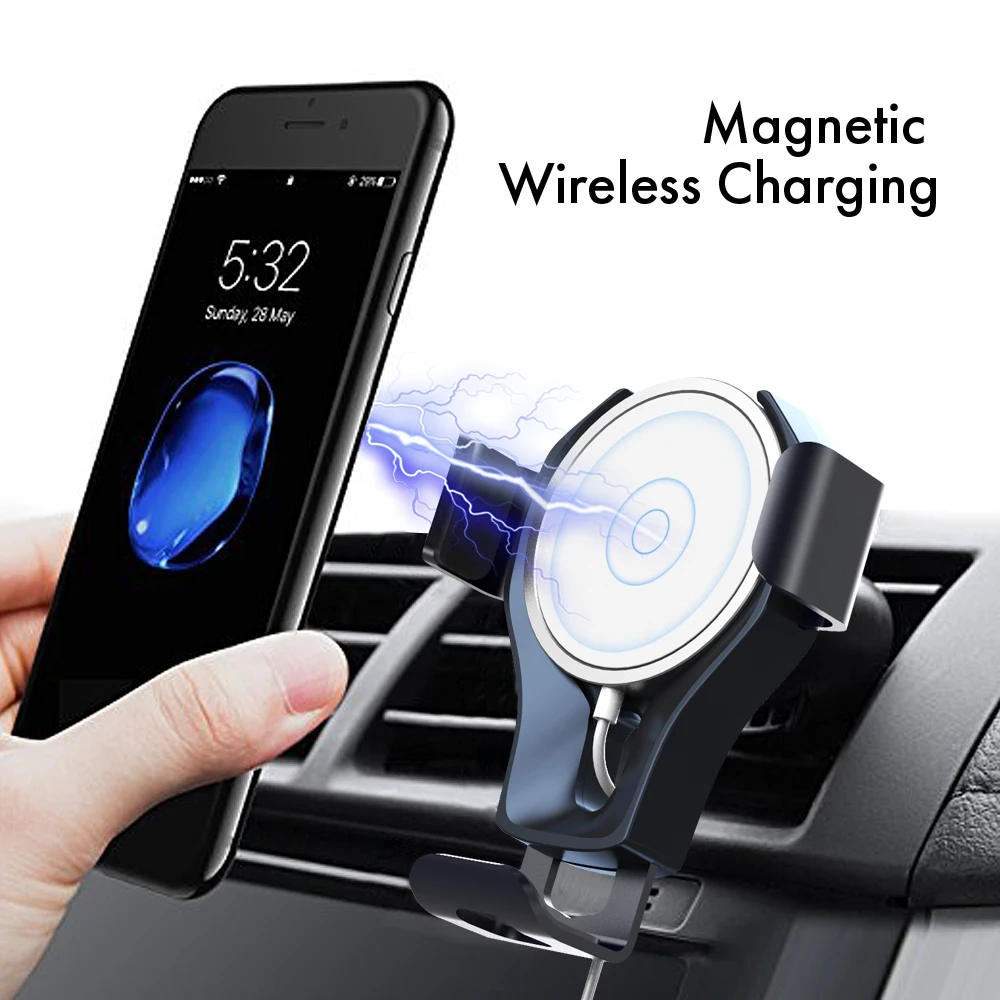 
Tofast Best Wireless Car Charger For Iproducts 12 Magnetic Charger Phone Holder 15W 